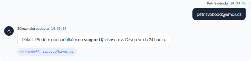 A lead in KIVEX Hub